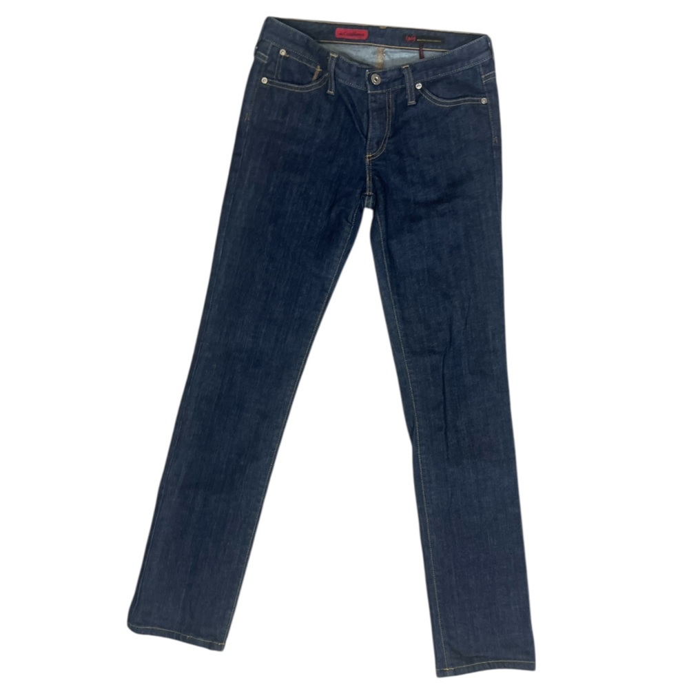 AG Adriano Goldschmied “The Casblanca” Straight Leg Dark Wash Jeans (BB) - Picture 2 of 13